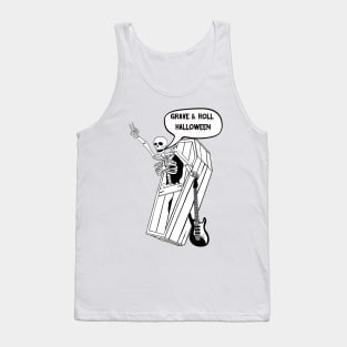 Grave and Roll Halloween Tank Top